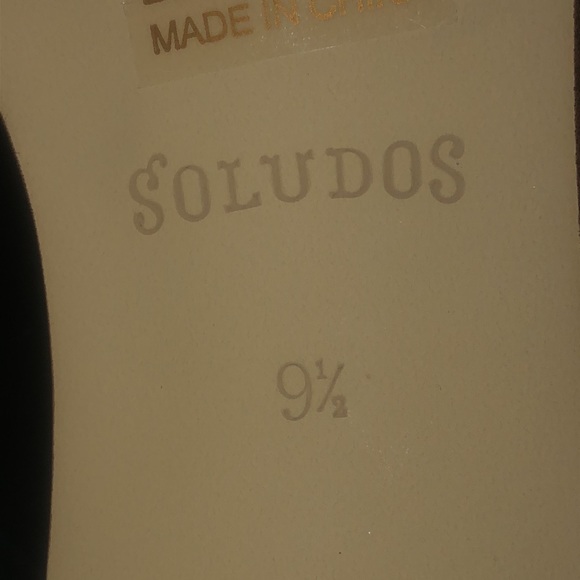 Soludos Women's Milan Block Heel Mules size 9.5 - Picture 8 of 9